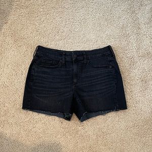 Target Universal Thread Black Denim Shorts size 6